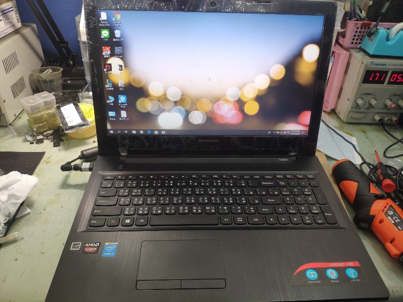 Lenovo g50 i7 cpu 不過電 不觸發 電源模組故障維修ok