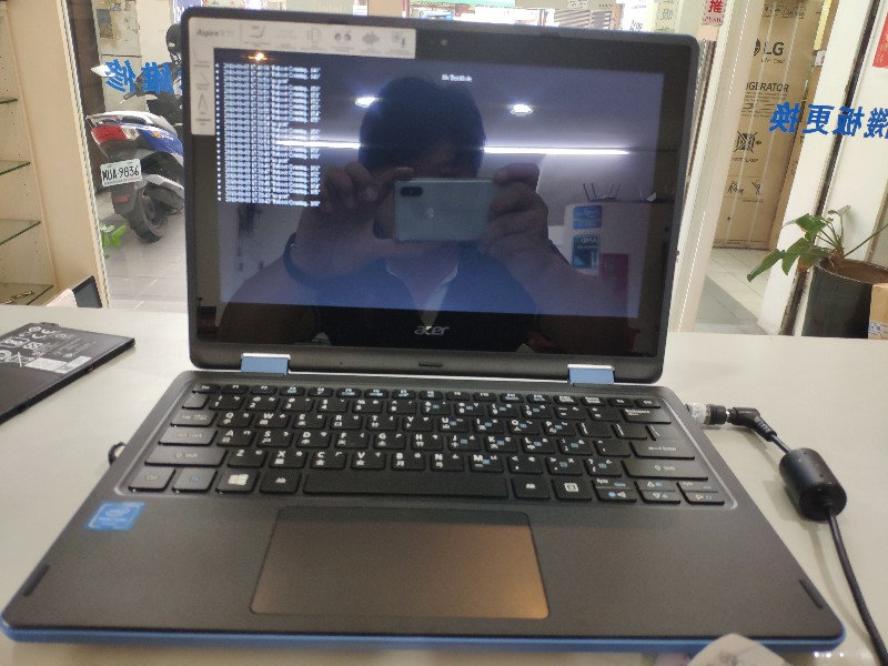 Acer r3-131 不開機，不過電 主機板電源模組，電源IC故障，維修開機，ok