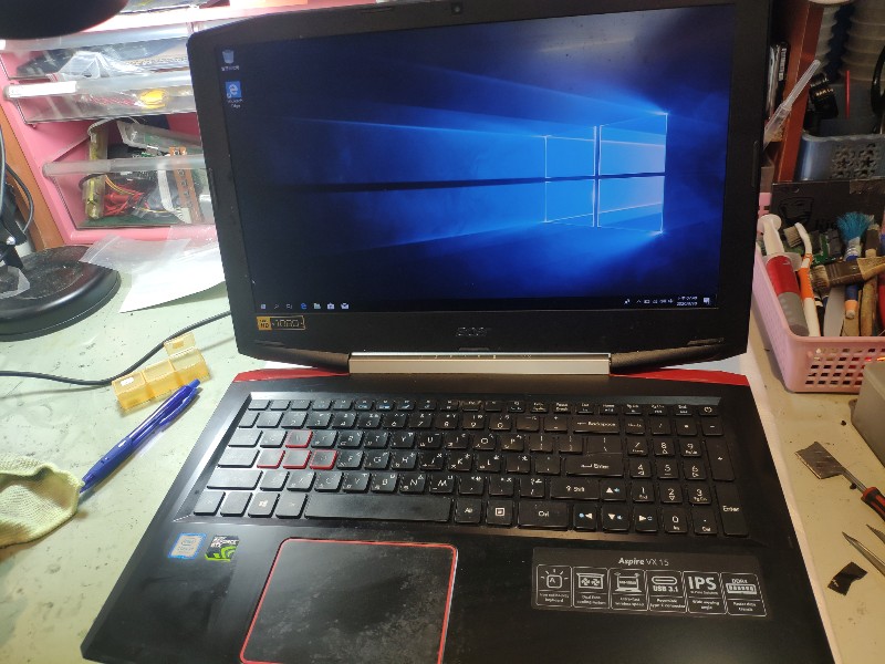 acer vx15 主機板不開機 螢幕破裂 都可快速維修