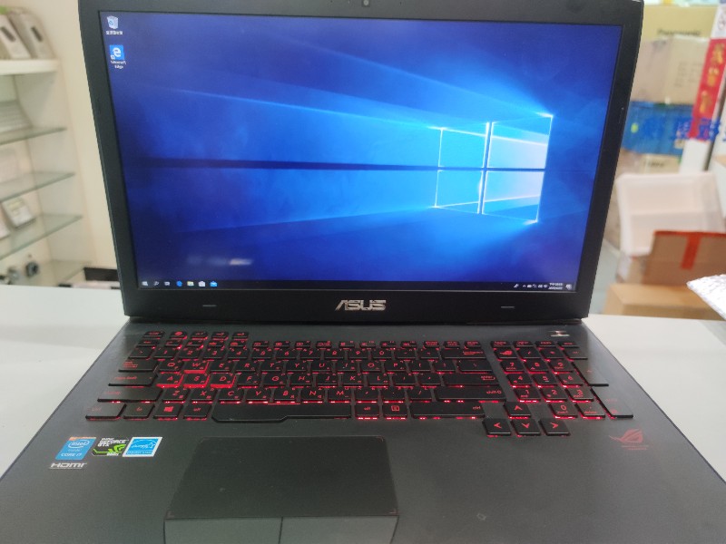 Asus g751jm 鍵盤 螢幕 當機 不開機都可維修。