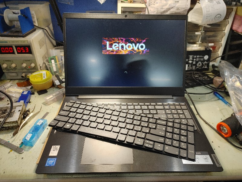 Lenovo s145 鍵盤無法按出來 更換鍵盤ok