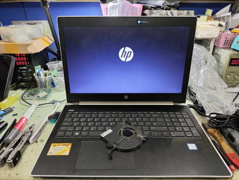 Hp hsn-q07c 風扇異音 震動故障,實機拆解現貨更換ok,各廠牌風扇都有可來電洽詢