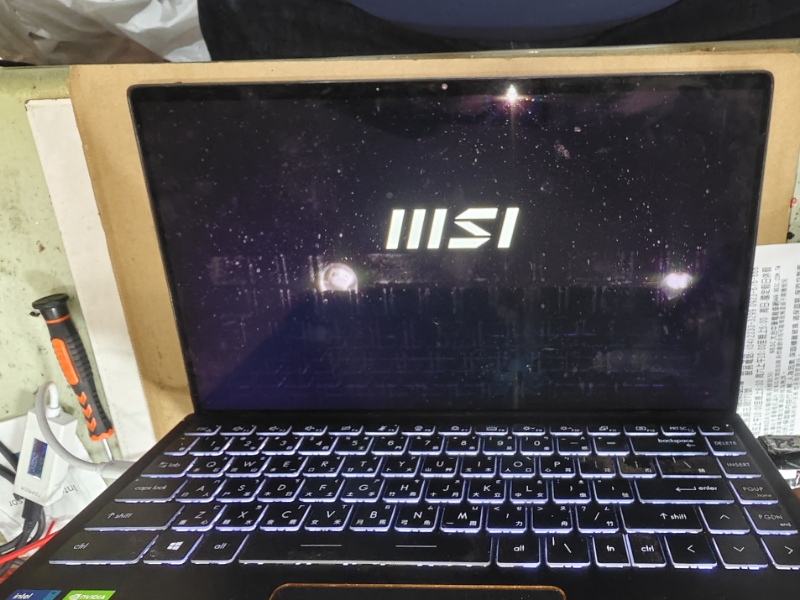 Msi 主機板不開機不過電 檢測機板電源io模組訊號有問題查出io控制ic故障更換 ok開機功能全測試正常 各廠牌筆電都有維修，螢幕 鍵盤 外殼轉軸 主機板專業維修 可來電洽詢 LINE:@nb3c