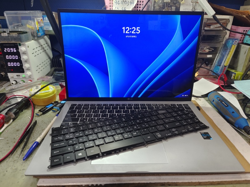 Lg 16z90p 鍵盤按鍵故障 按不出來 現貨現場更換 實機拆解維修ok 約2小時取件 各廠牌筆電鍵盤都有可來電洽詢 line:@nb3c